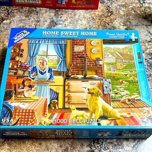 White Mountain Home Sweet Home Puzzle - 1000 Piece Jigsaw